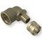 Coude à glissement filetage femelle tube PER 10x12 mm filetage 3/8